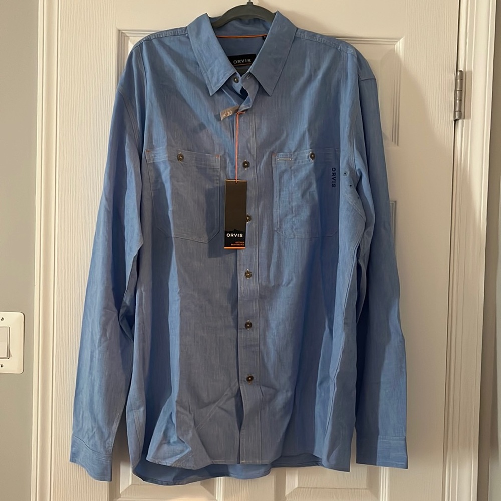 Men’s Orvis XL shirt - NEW